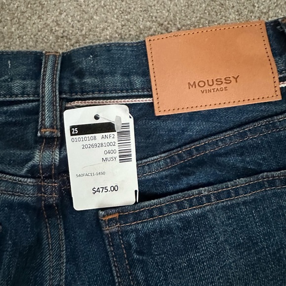 NWT Moussy Vintage Wilbur jeans, size 25 - Picture 6 of 12